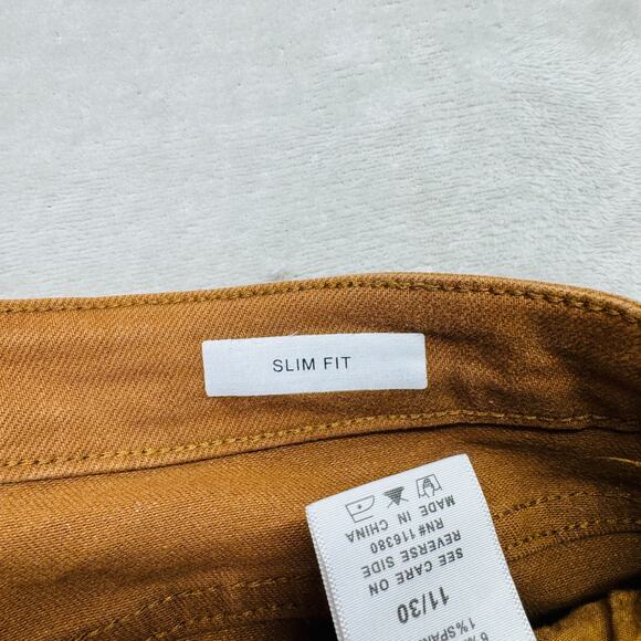 Judy Blue Pants Womens 11/30‎ Brown Woodland High Rise Slim Fit Stretch Workwear - Picture 9 of 16